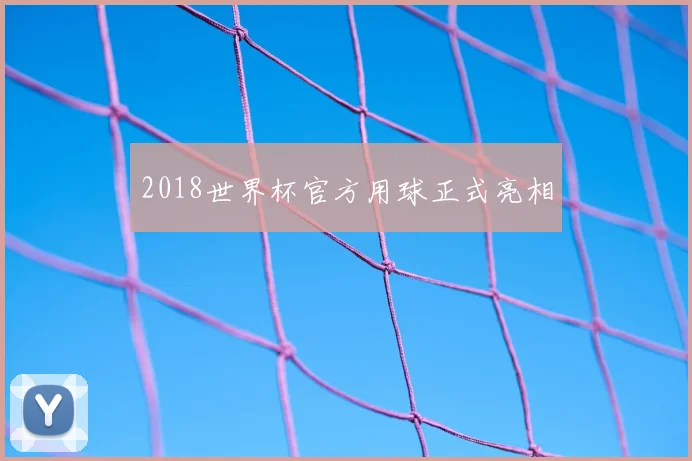 2018世界杯官方用球正式亮相