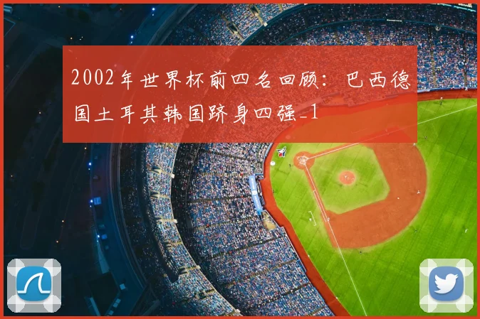 2002年世界杯前四名回顾:巴西德国土耳其韩国跻身四强_1
