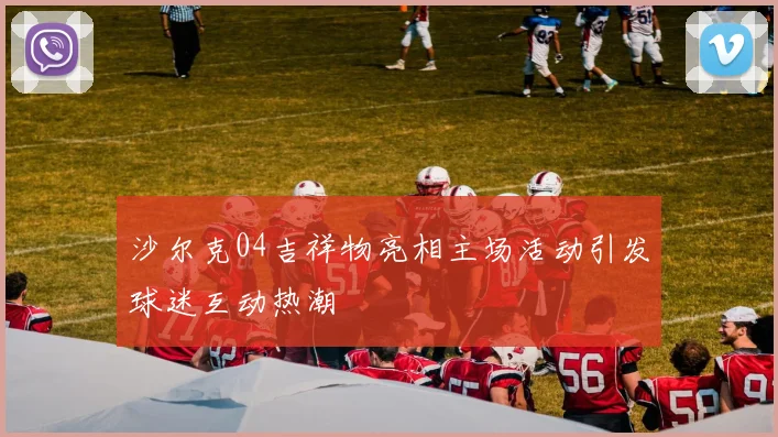 沙尔克04吉祥物亮相主场活动引发球迷互动热潮