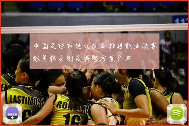 中国足球市场化改革推进职业联赛球员转会制度调整方案公布